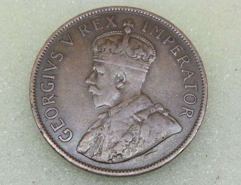 1934 SOUTH AFRICAN UNION PENNY
