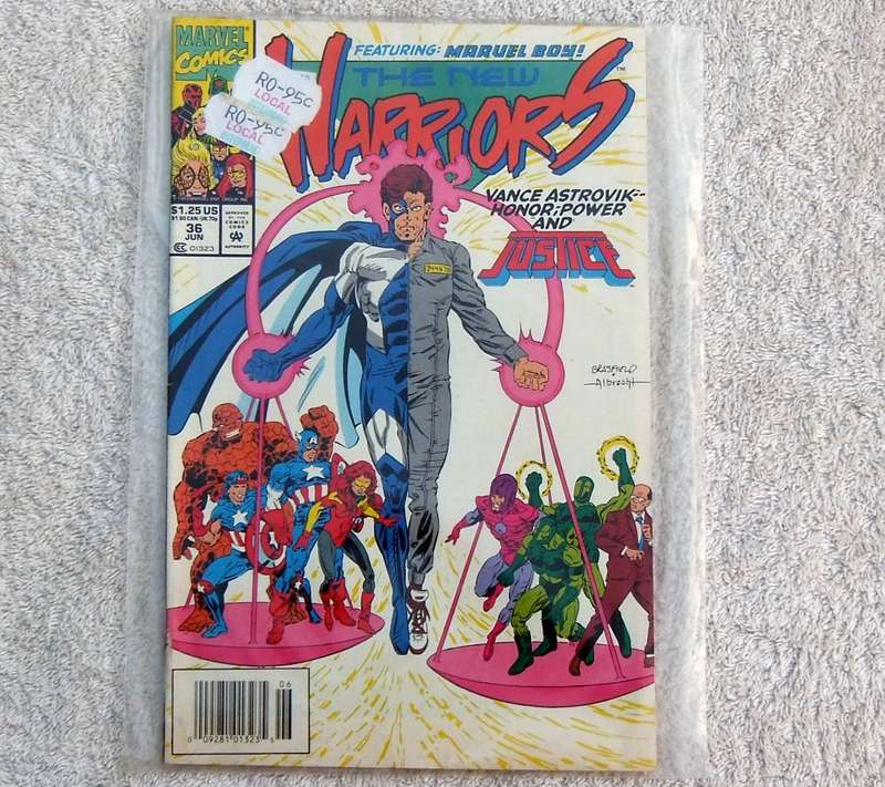 1993 MARVEL COMICS - THE NEW WARRIORS #36