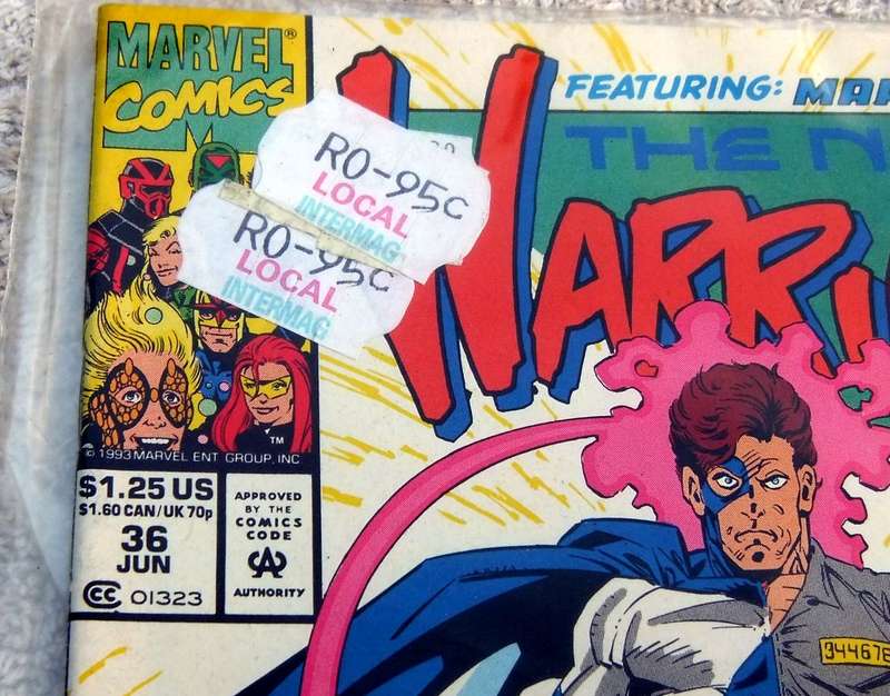 1993 MARVEL COMICS - THE NEW WARRIORS #36
