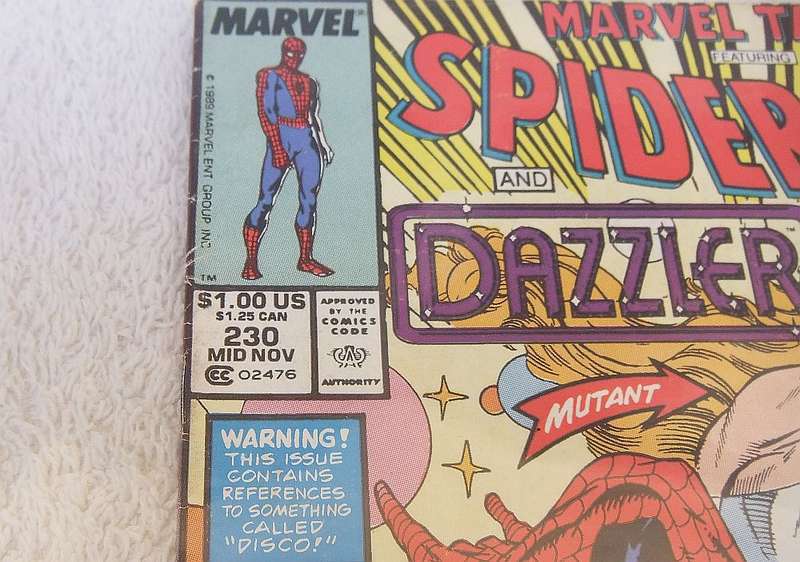 MARVEL - 1989 MARVEL TALES #230 ( SPIDER-MAN AMD DAZZLER )