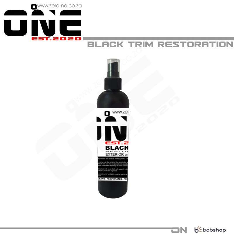 ONE Black Trim Restoration