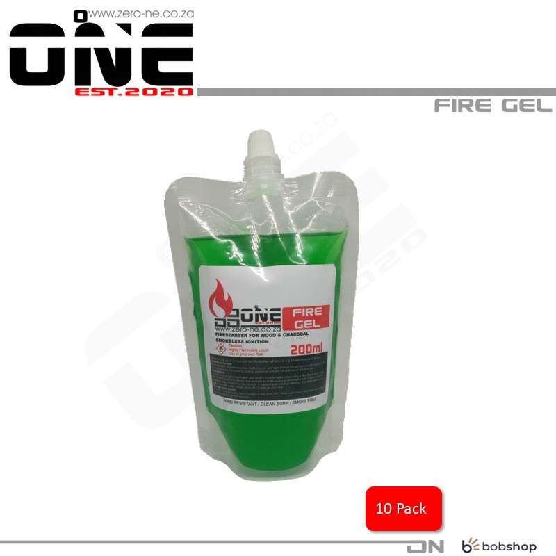 ONE Fire Gel 200ml (10-Pack)