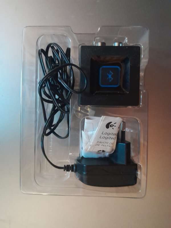 Logitech Wireless Bluetooth Audio Receiver 3.5mm Audio and RCA Outputs