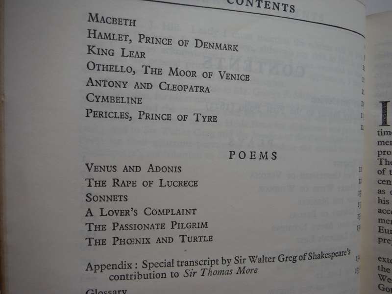 The Complete Works of William Shakespeare - Softcover - The Tudor Edition - 1961