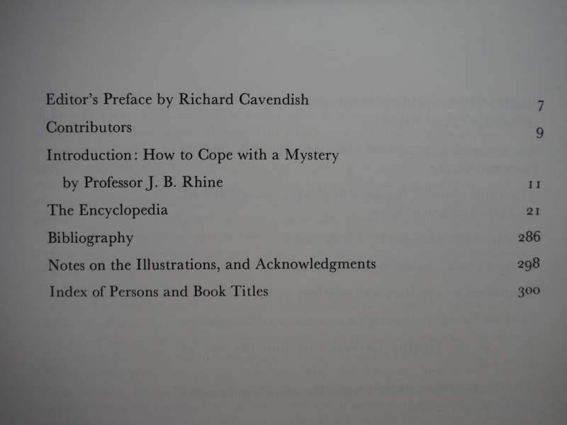 Encyclopedia of the Unexplained : Magic, Occultism and Parapsychology - Richard Cavendish