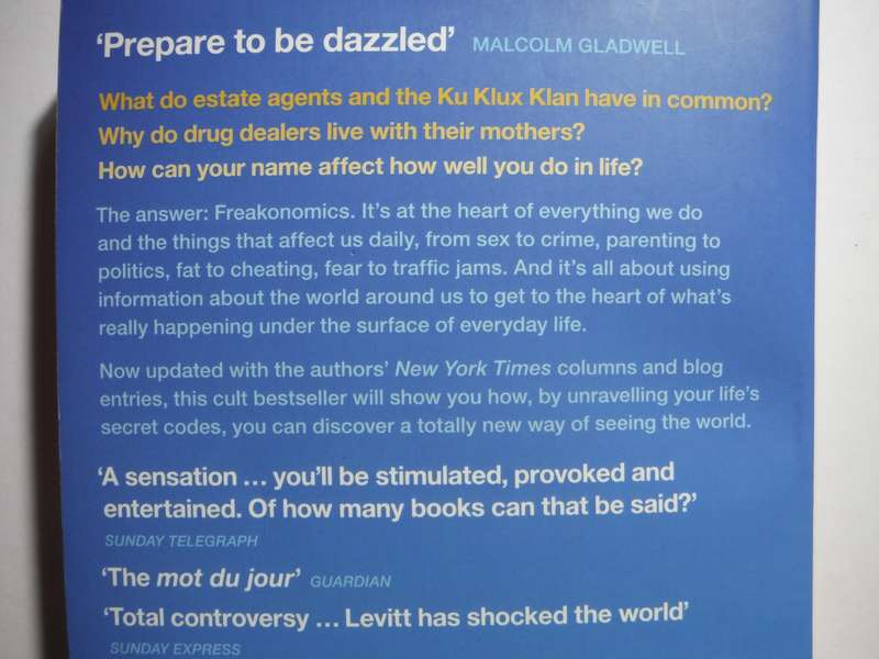 Freakonomics - Paperback - Steven D. Levitt