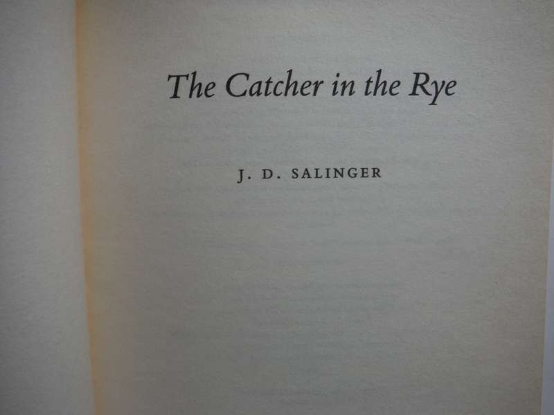 The Catcher in the Rye - Paperback - J.D. Salinger and Sparknotes Study Guide