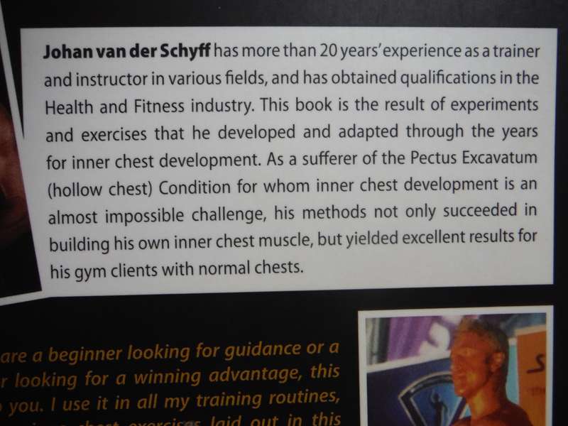 Inner Chest Double Crossover Training - Softcover - Johan van der Schyff