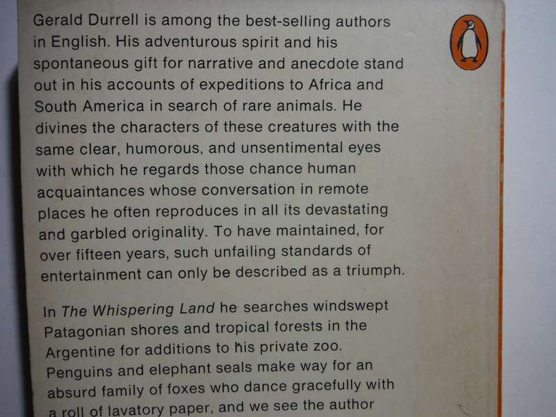 The Whispering Land - Paperback - Gerald Durrell