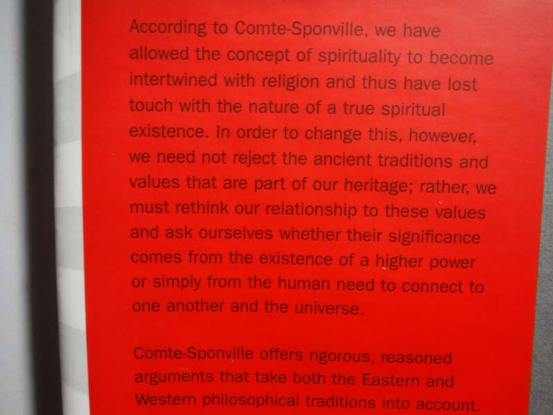 The Book of Atheist Spirituality - Hardcover - Andre Comte-Sponville