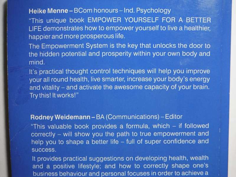 Empower Yourself for a Better Life - Paperback - Rainer K. Ludewig