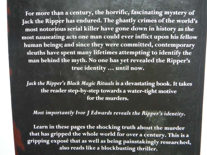 Jack the Ripper's Black Magic Rituals - Paperback - Ivor Edwards