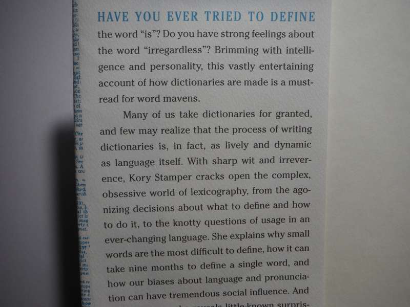 Word by Word : The Secret Life of Dictionaries - Hardcover - Kory Stamper