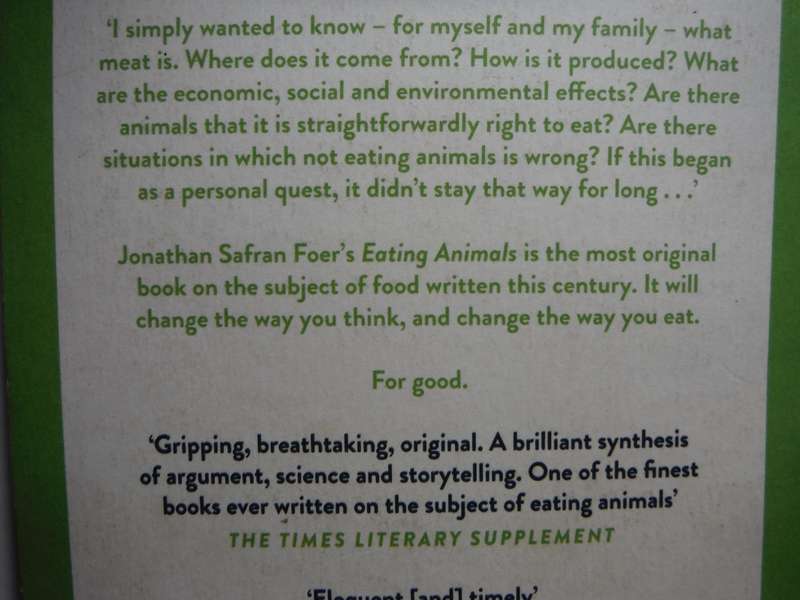 Eating Animals : Should We Stop? - Paperback - Jonathan Safran Foer