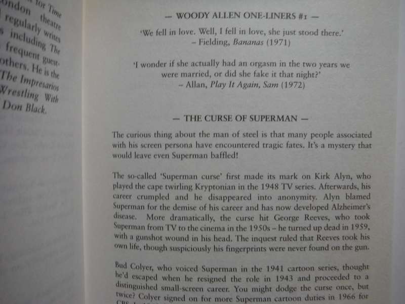 Inverne's Stage and Screen Trivia - Hardcover - James Inverne
