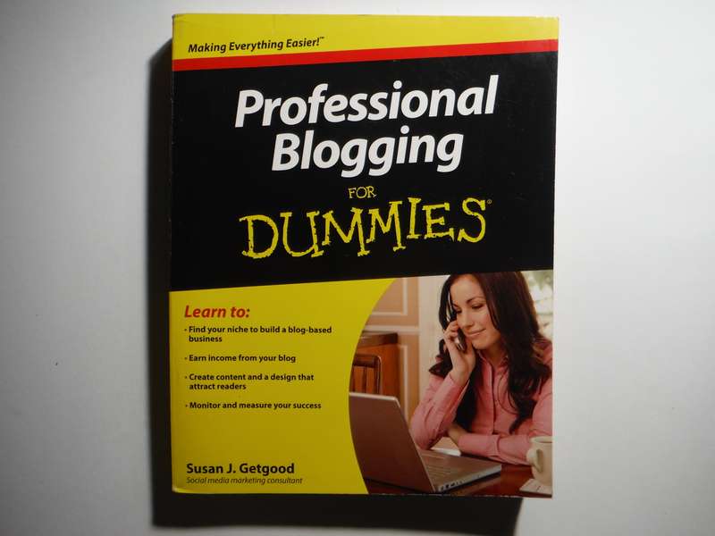 Professional Blogging for Dummies - Softcover - Susan J. Getgood