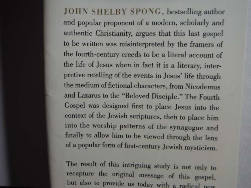 The Fourth Gospel : Tales of a Jewish Mystic - Hardcover - John Shelby Spong