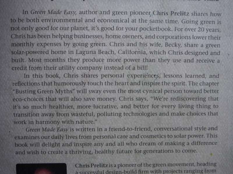 Green Made Easy : The Everyday Guide to Transitioning to a Green Lifestyle - Paperback