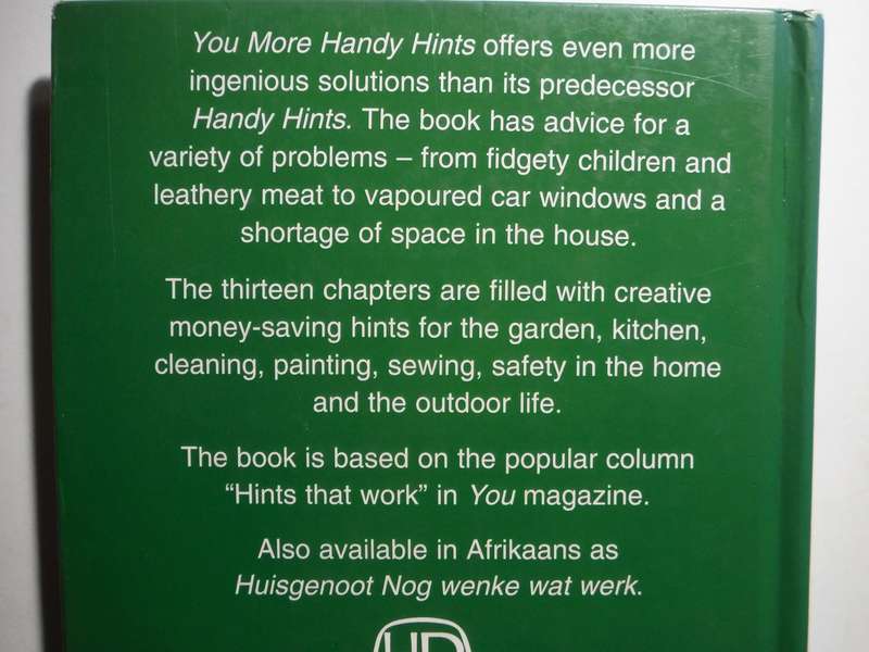 You : More Handy Hints - Hardcover - Compiled by Leo Kritzinger