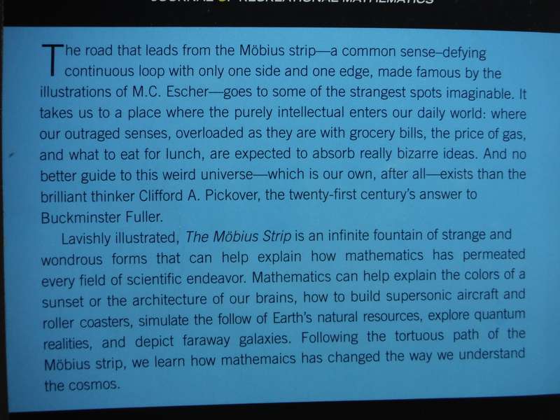 The Mobius Strip - Paperback - Clifford Pickover