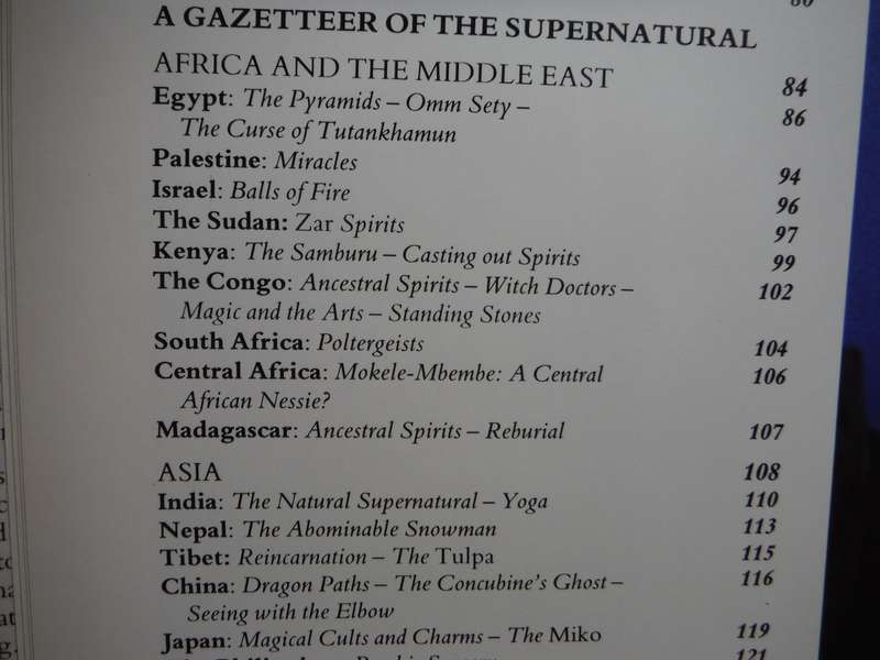 Atlas of the Supernatural - Hardcover - Derek and Julia Parker