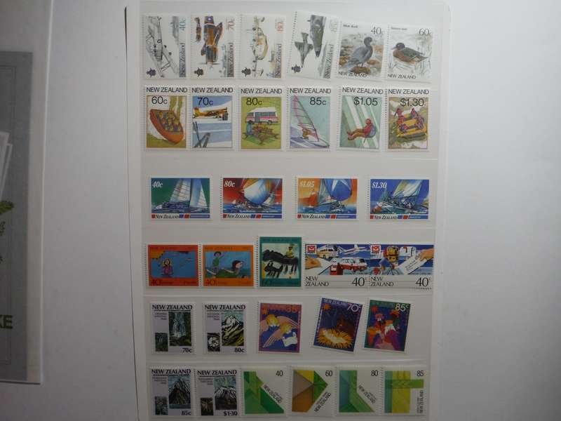 The New Zealand Stamp Collection 1987 - Hardcover with Slipcover and all Stamps Intact