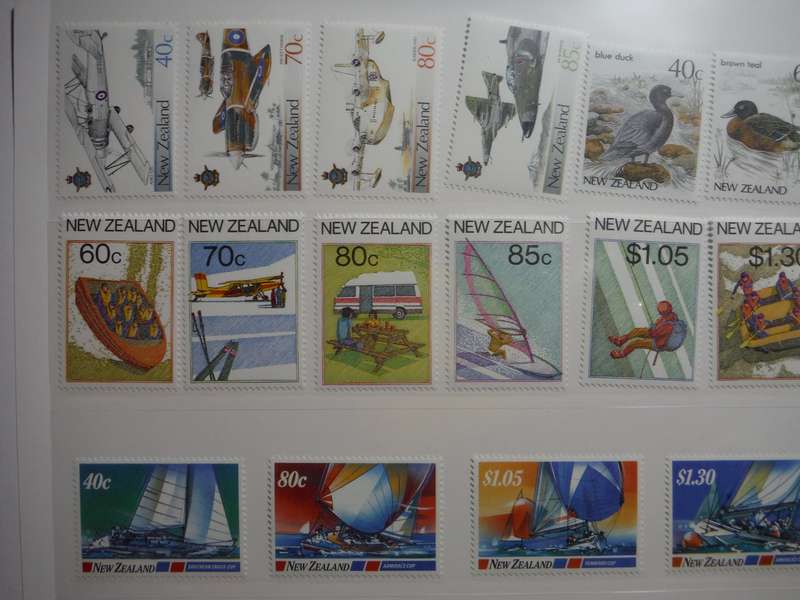 The New Zealand Stamp Collection 1987 - Hardcover with Slipcover and all Stamps Intact