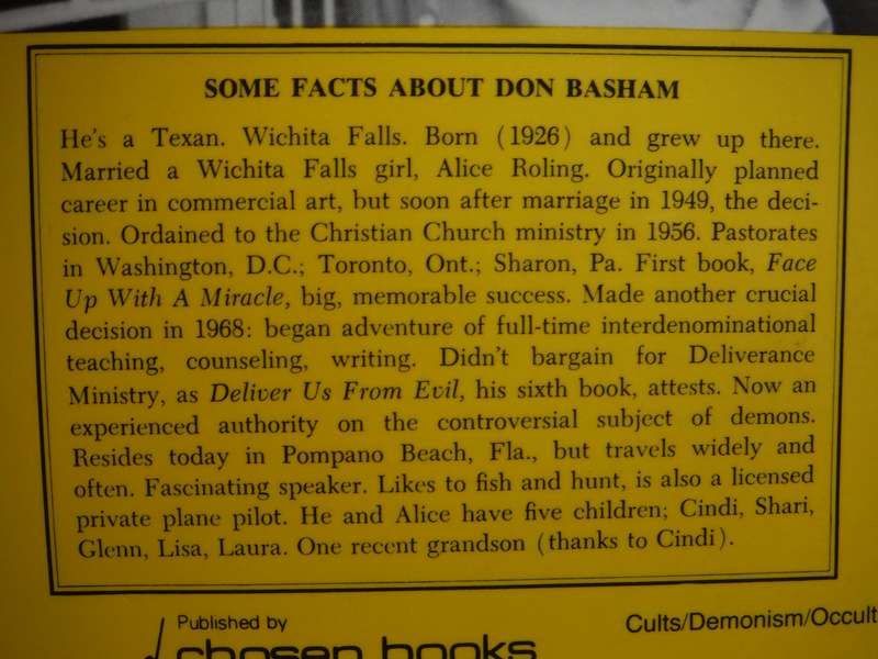 Deliver Us From Evil - Paperback - Don Basham