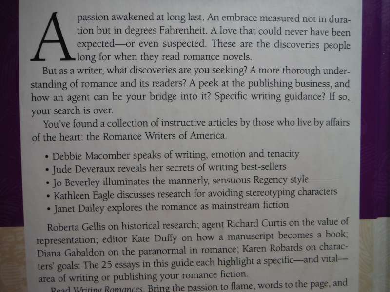 Writing Romances : A Handbook by the Romance Writers of America - Hardcover