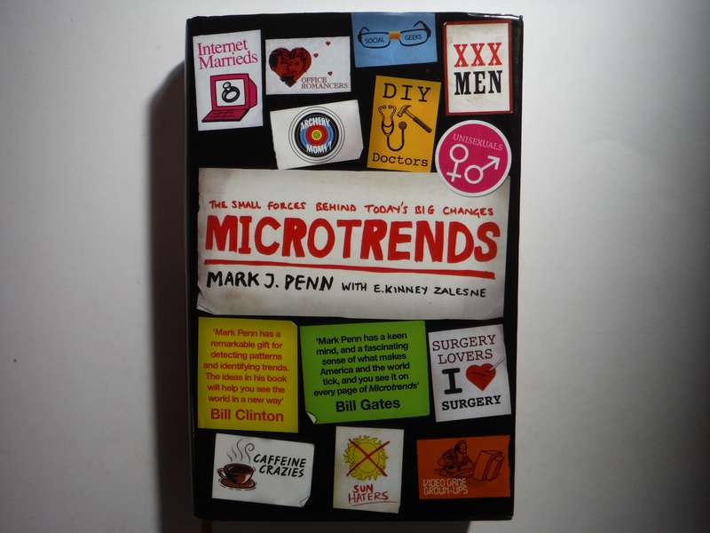 Microtrends : The Small Forces Behind Today's Big Changes - Hardcover - Mark J. Penn