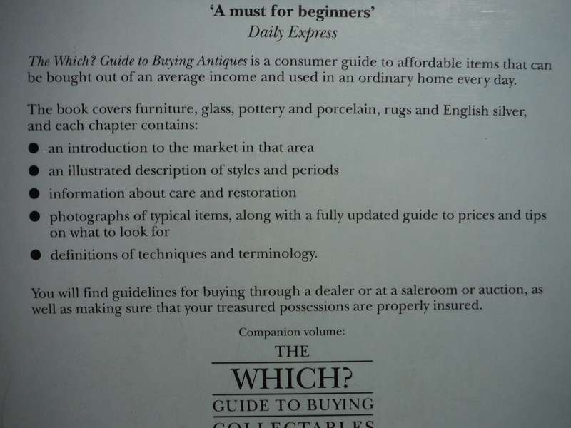 The Which? Guide to Buying Antiques - Softcover