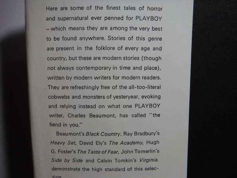 The Playboy Book of Horror and the Supernatural - Hardcover - 1968 Edition