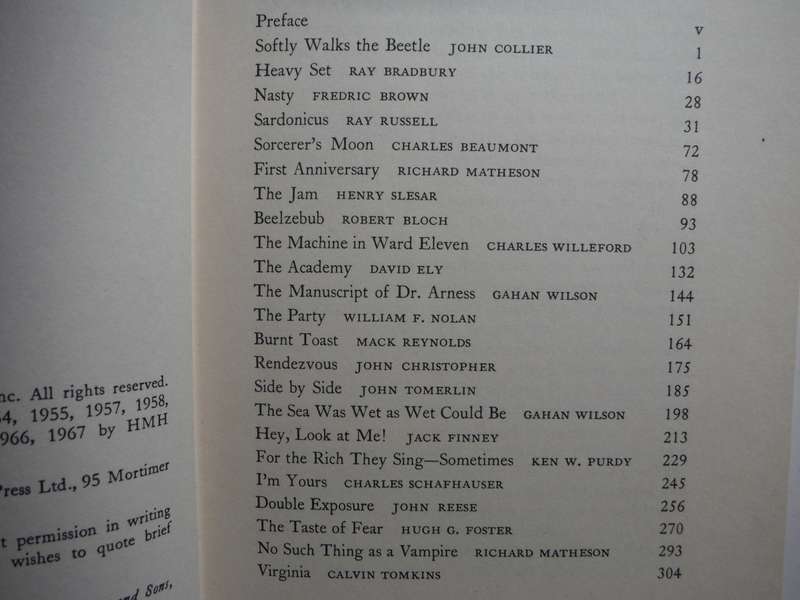 The Playboy Book of Horror and the Supernatural - Hardcover - 1968 Edition
