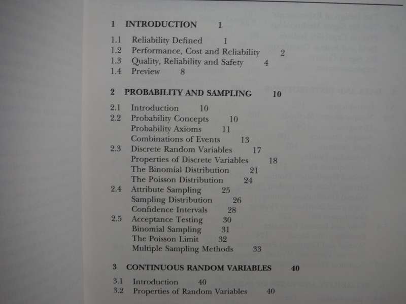 Introduction to Reliability Engineering - Hardcover - E.E. Lewis - Second Edition - 1994