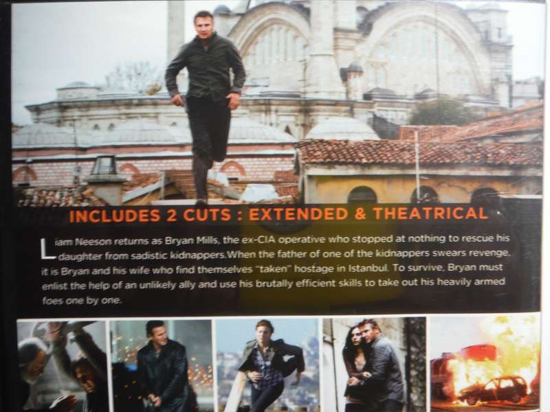 Taken 2 : Extended Cut - Liam Neeson - DVD