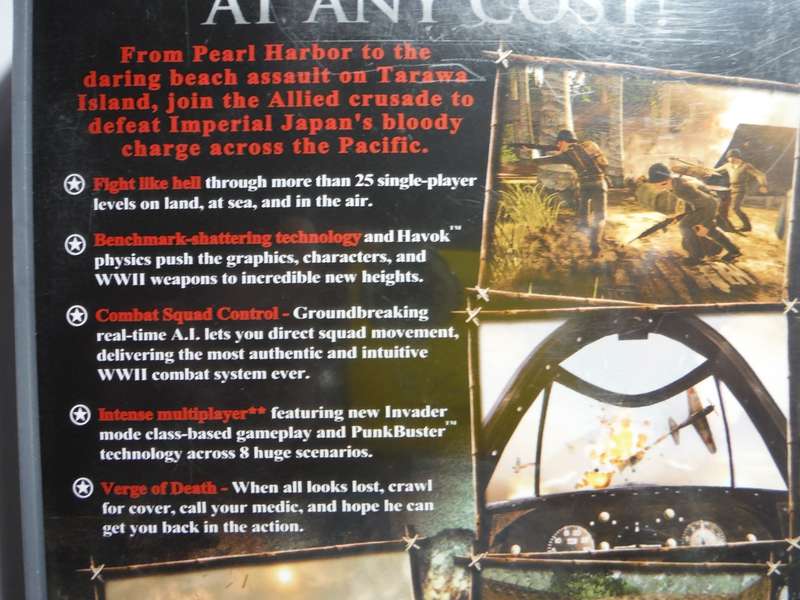 Medal of Honor : Pacific Assault - PC CD ROM - 4 Disc