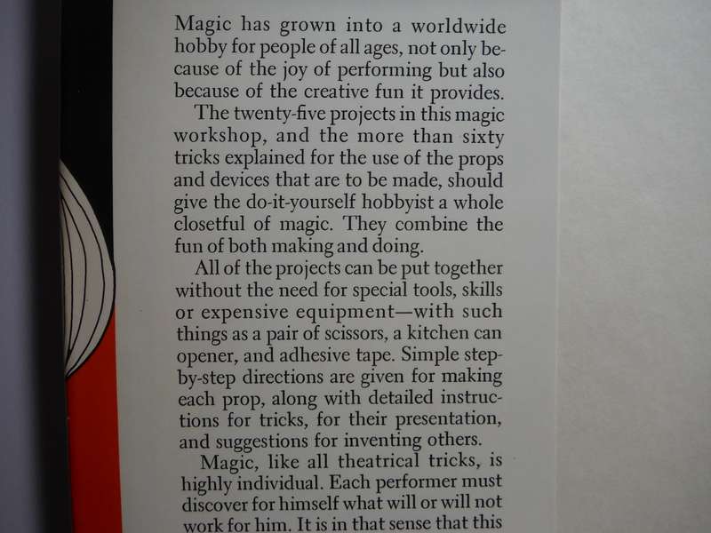 Bill Severn's Magic Workshop - Hardcover - 1976 Edition