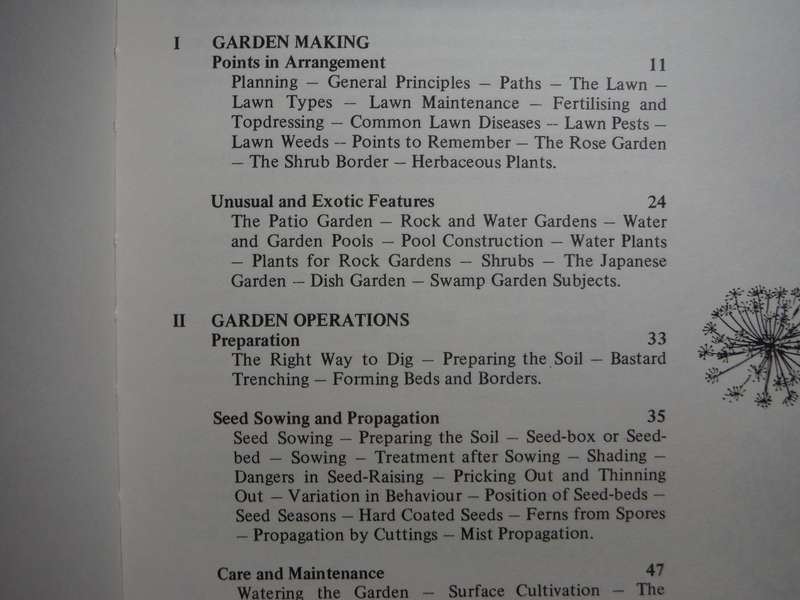 The South African Garden Manual - Hardcover - 20th Edition - 1982