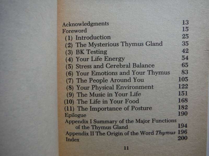 Your Body Doesn't Lie - Paperback - John Diamond, M.D. - 1980 Edition
