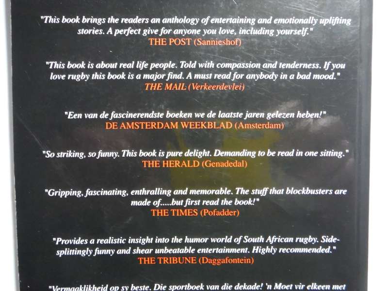 South African Rugby Stories : Funny and True - Paperback - Daniel Stander