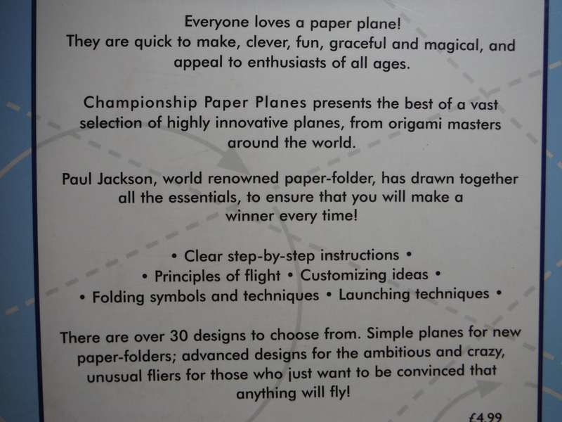 Championship Paper Planes - Softcover - Paul Jackson