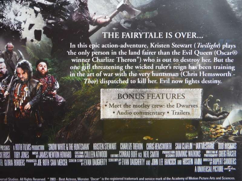 Snow White & The Huntsman - DVD