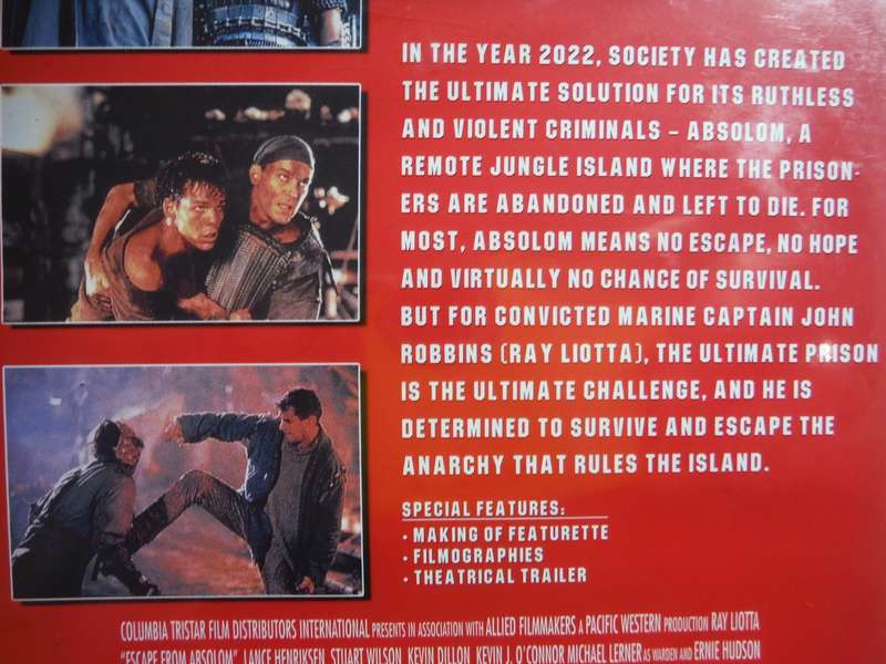 Escape From Absolom - DVD - New and Sealed