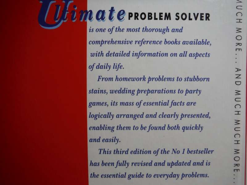 The Ultimate Problem Solver : Third Edition - Hardcover - Moyra Bremner
