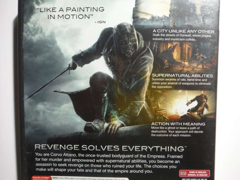 Dishonored - PC DVD-ROM