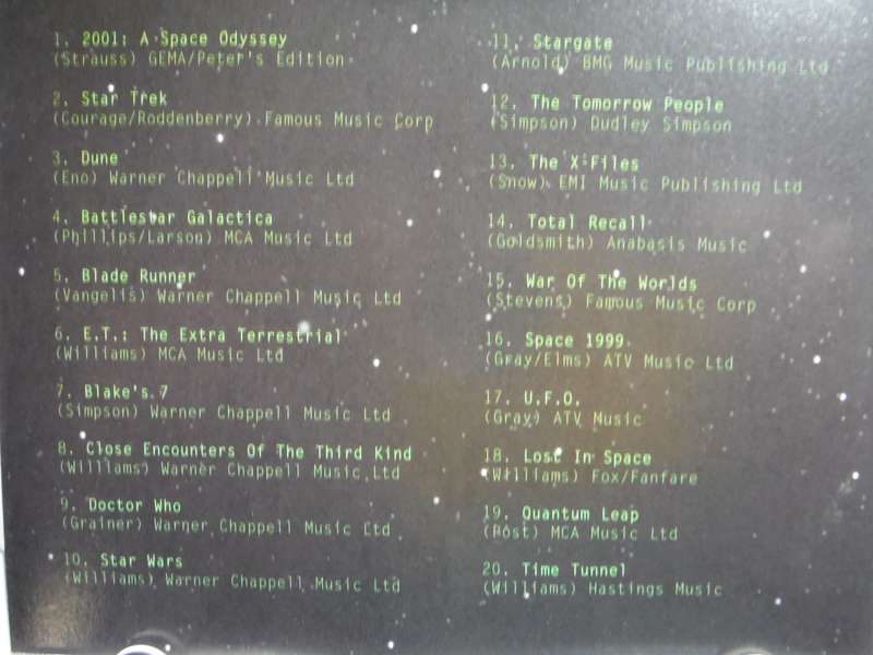 Space Moods : 20 Classic Sci-Fi Themes - CD