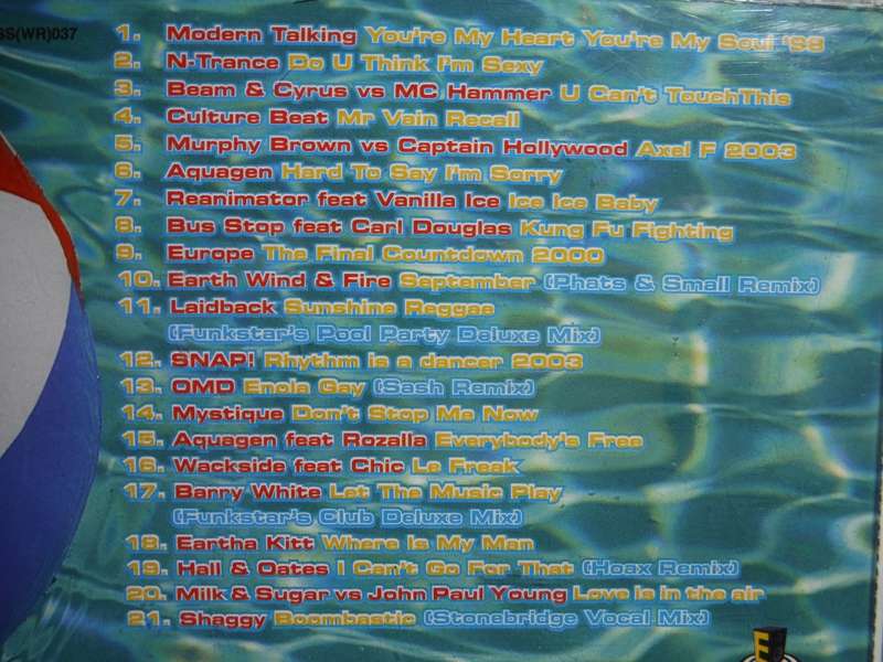 Summer Party Hits - CD