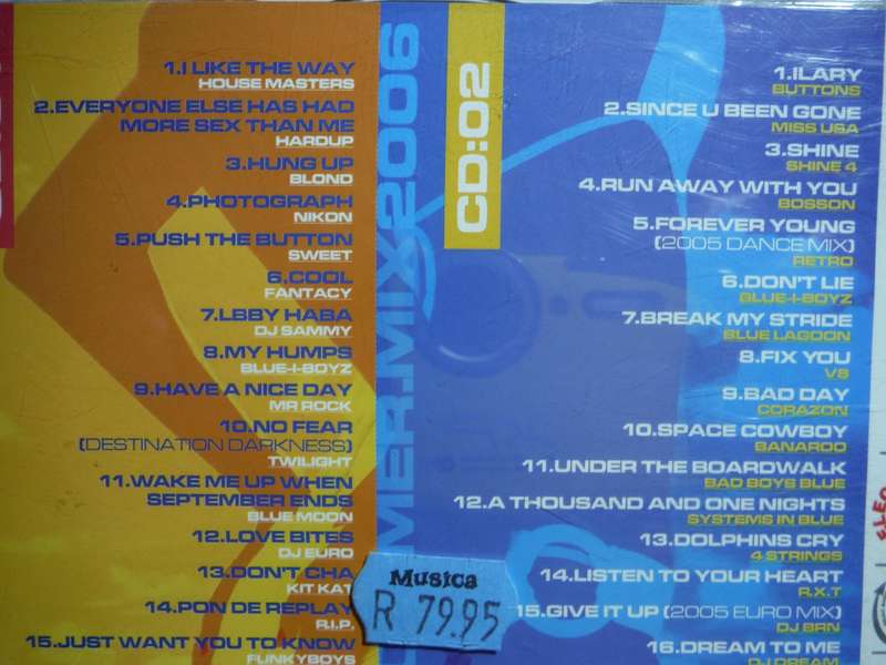 Hot Summer Mix 2006 - Double CD