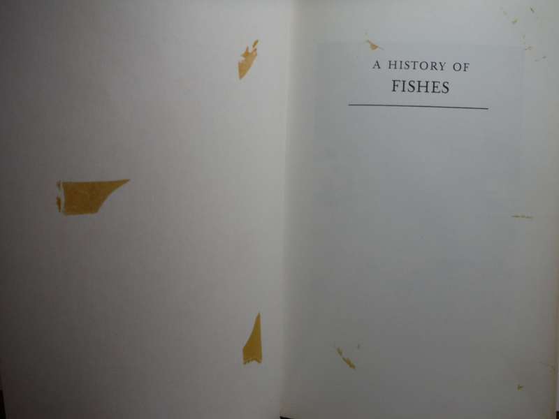 A History of Fishes - Paperback - J.R. Norman - Third Edition - 1975