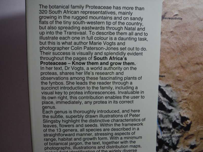 South Africa's Proteaceae : Know Them and Grow Them - Hardcover - Marie Vogts